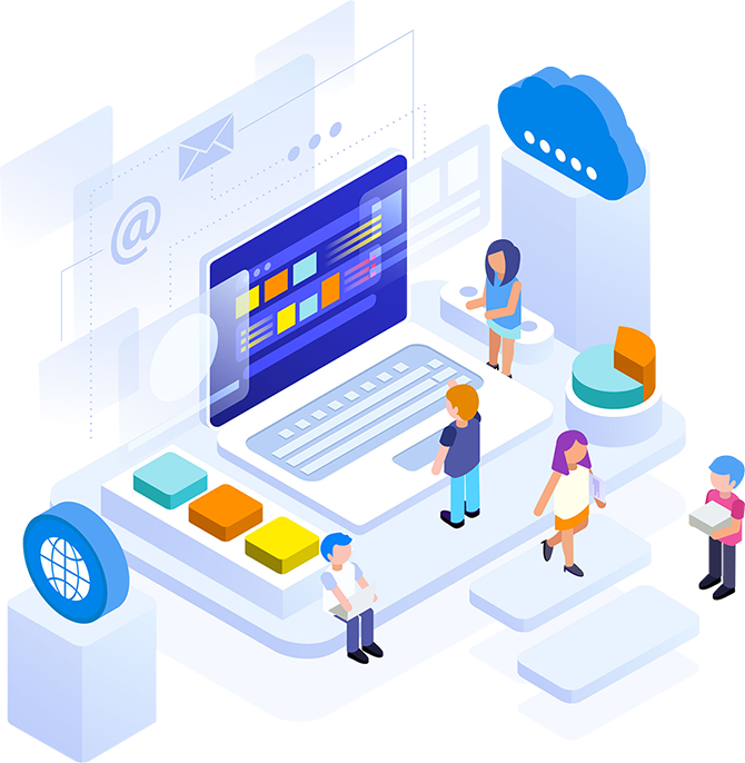 Digital Services Illustration